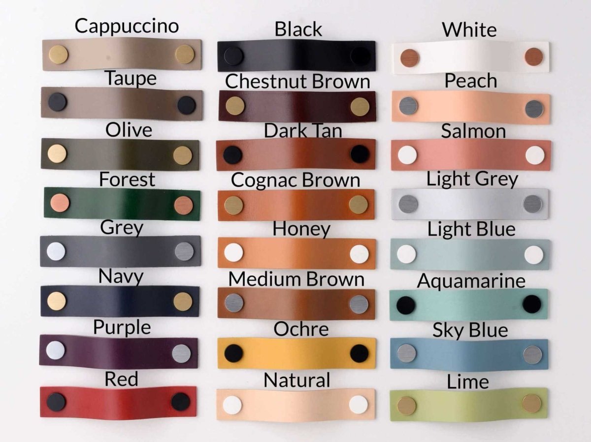 leather drawer pulls, cabinet handles