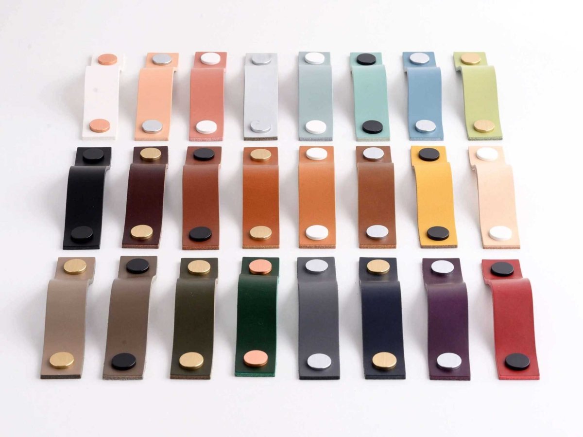 leather drawer pulls, cabinet handles
