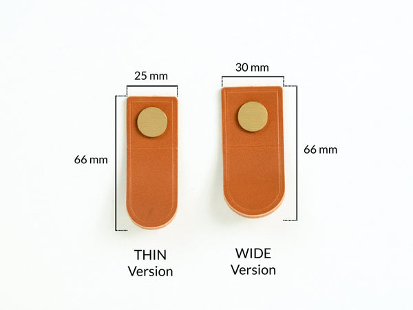 measurements  leather tab pulls for furniture