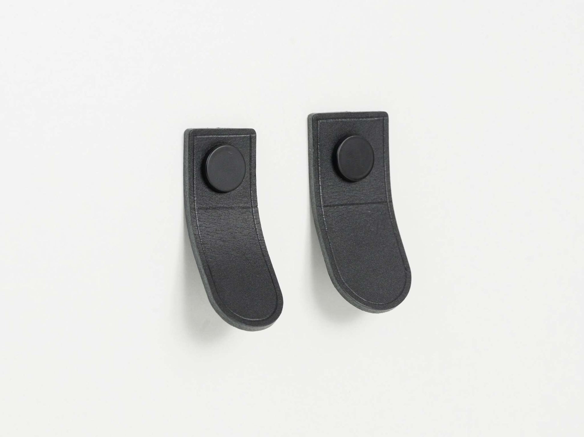 zwarte lederen handgrepen voor meubels