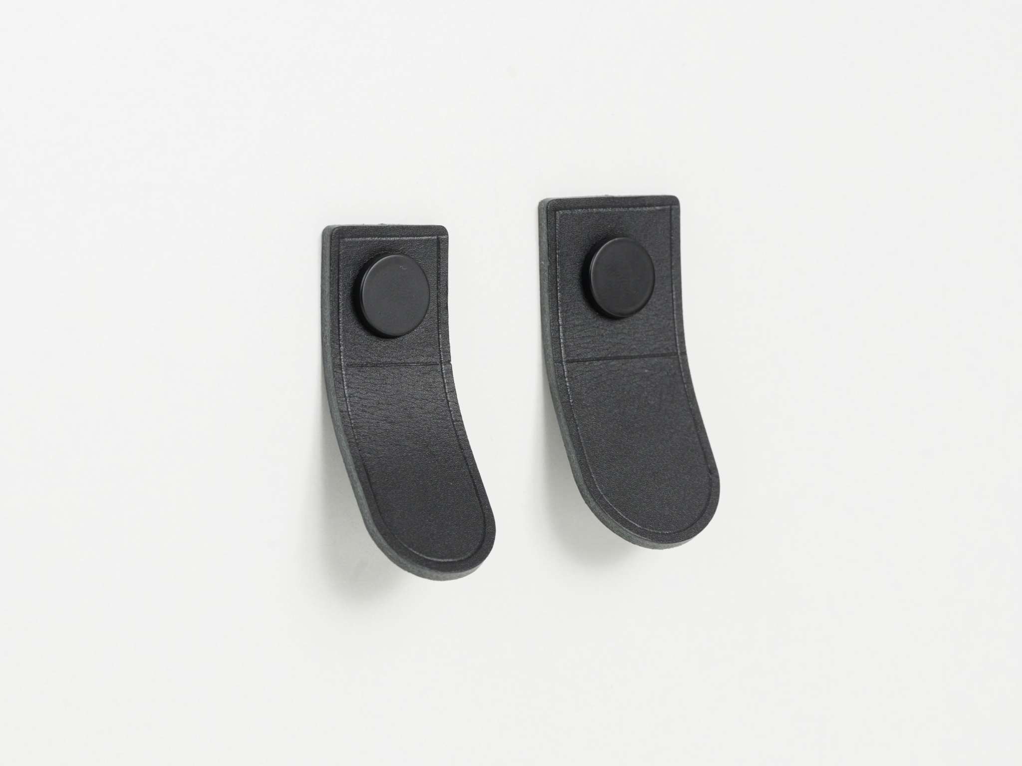 zwarte lederen handgrepen voor meubels