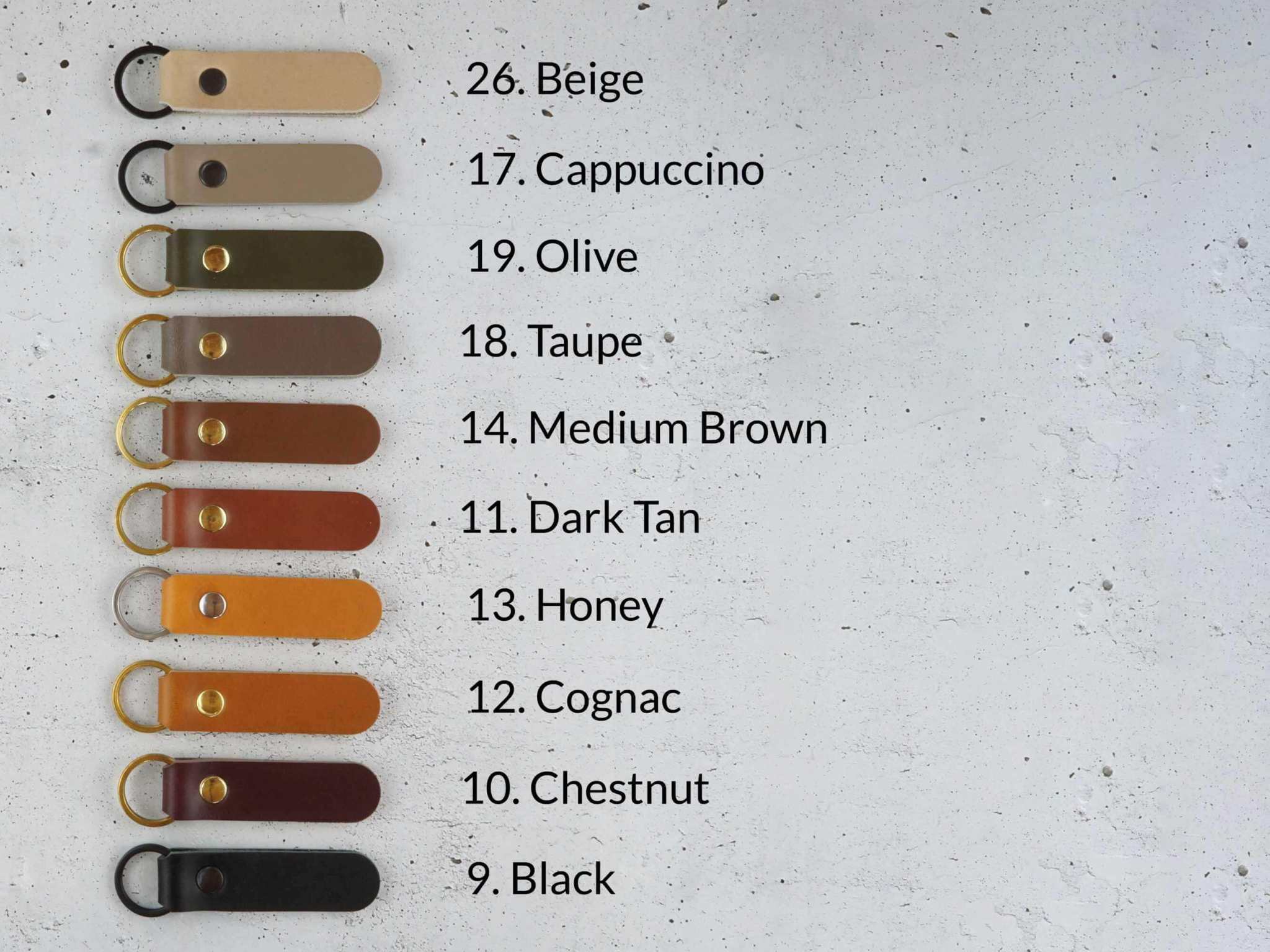 lederen sleutelhanger, gepersonaliseerd, gemaakt in Duitsland, Italiaans leer