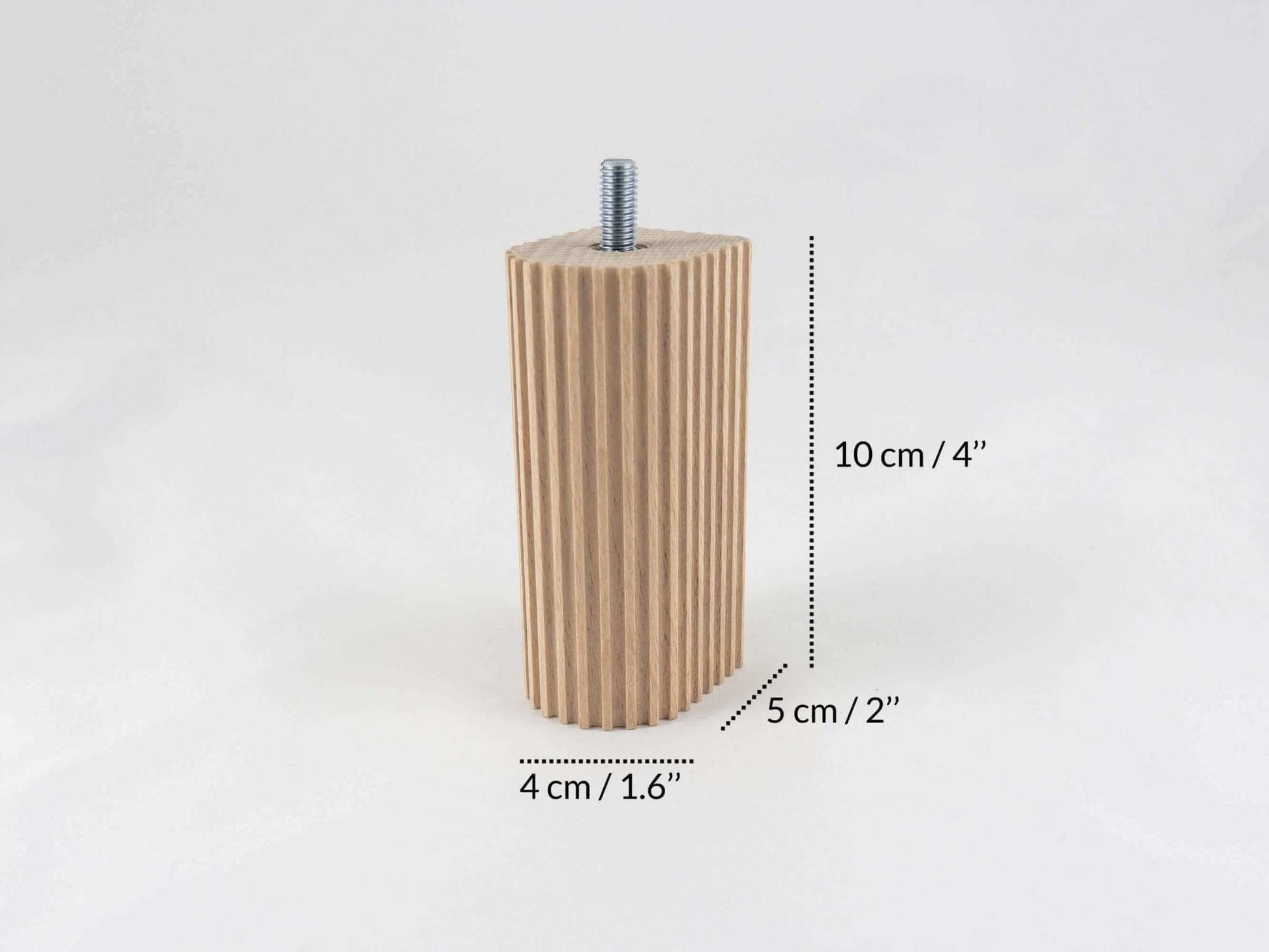 4x Houten poten voor kasten, banken, meubels, Kallax, Besta