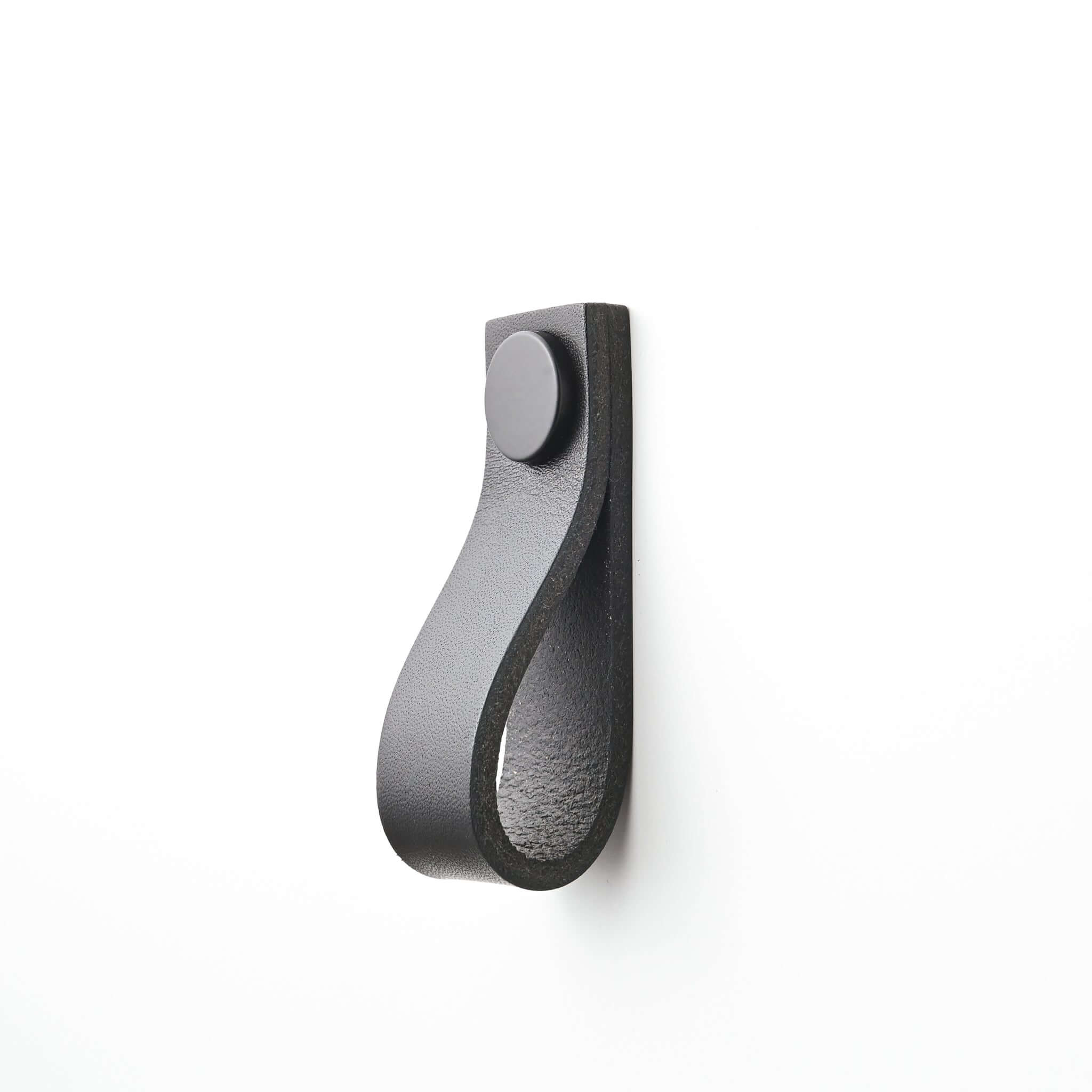 zwarte lederen ladegrepen 24 kleuren