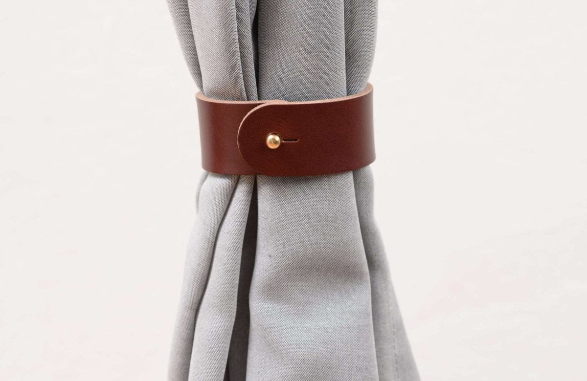 Modern curtain holdbacks