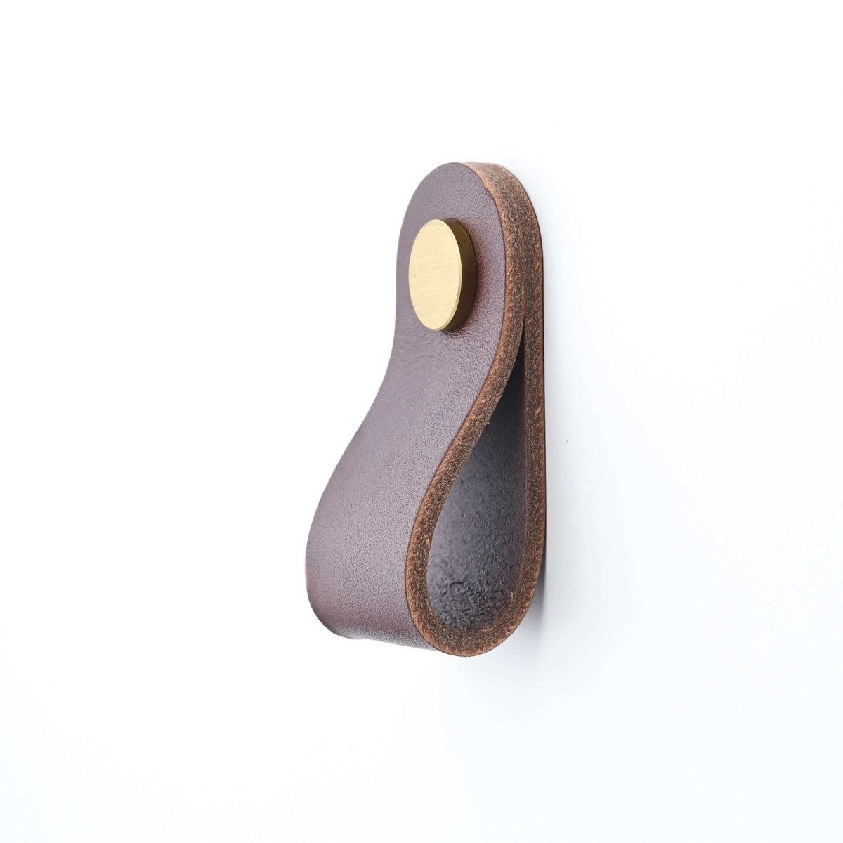 Leather drawer pulls