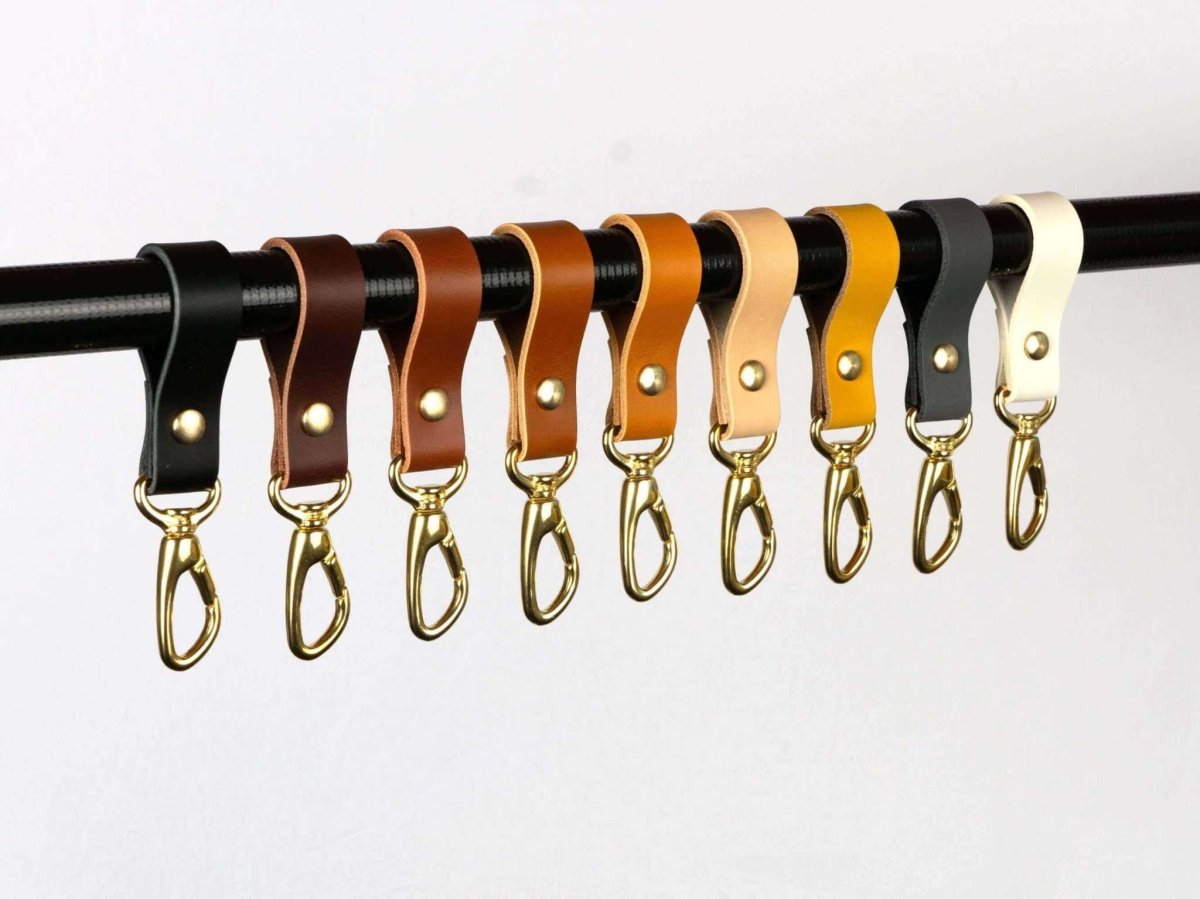 leather S hook, coat hook, wardobe hook, jeans hook, rod hanger