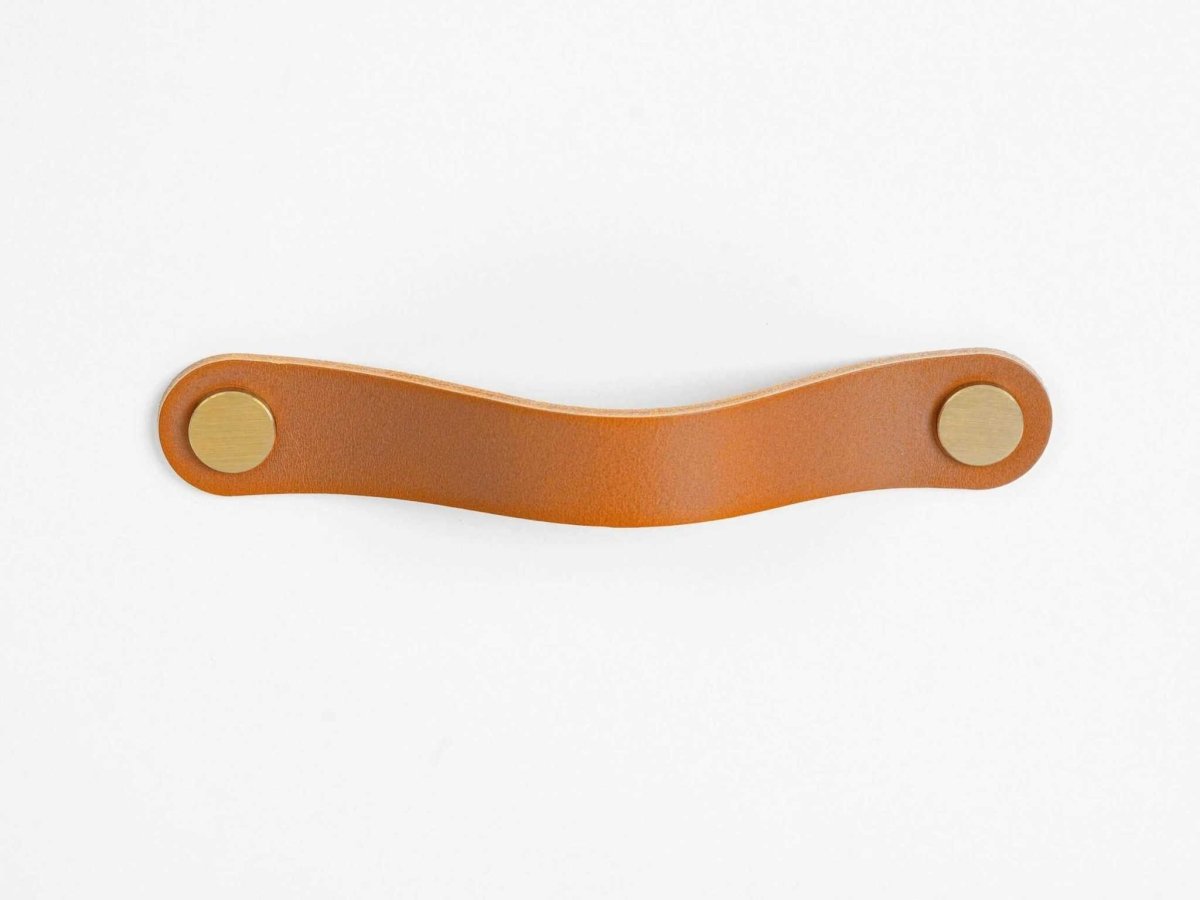 Leather drawer pulls / Infinity