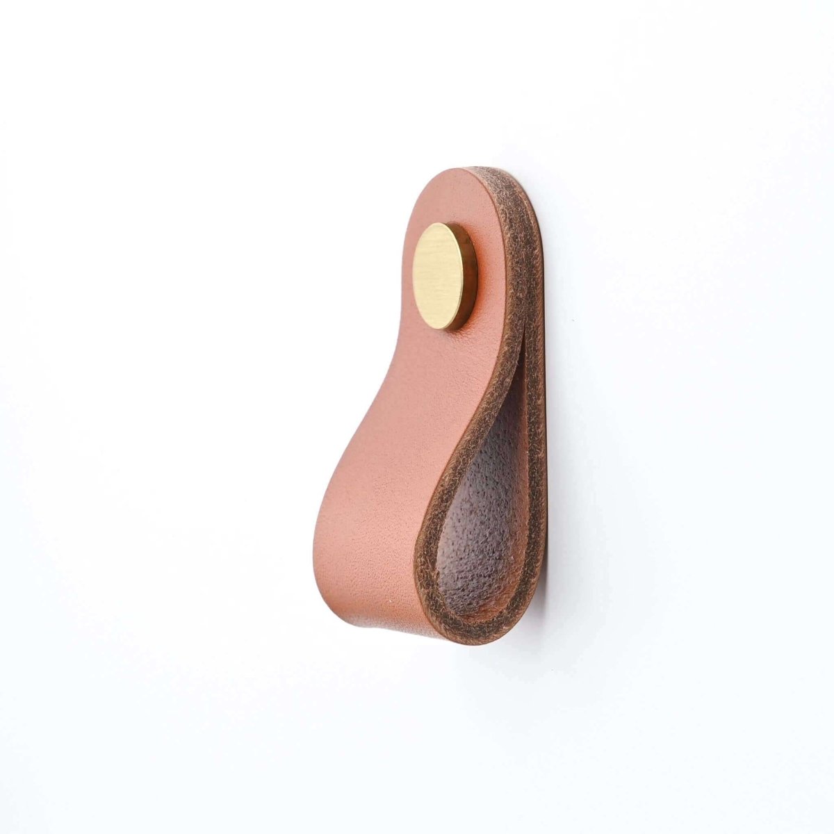Leather drawer pulls