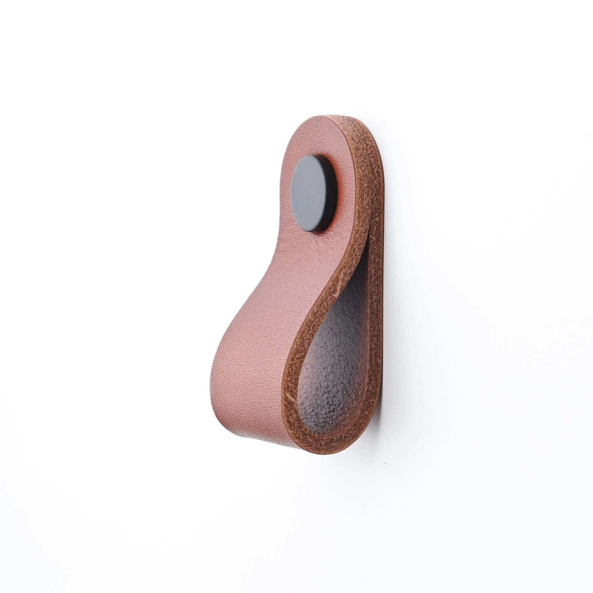 Leather drawer pulls