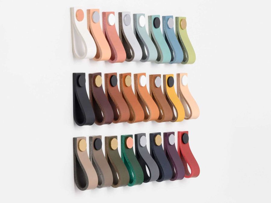 leather drawer pulls 24 colors