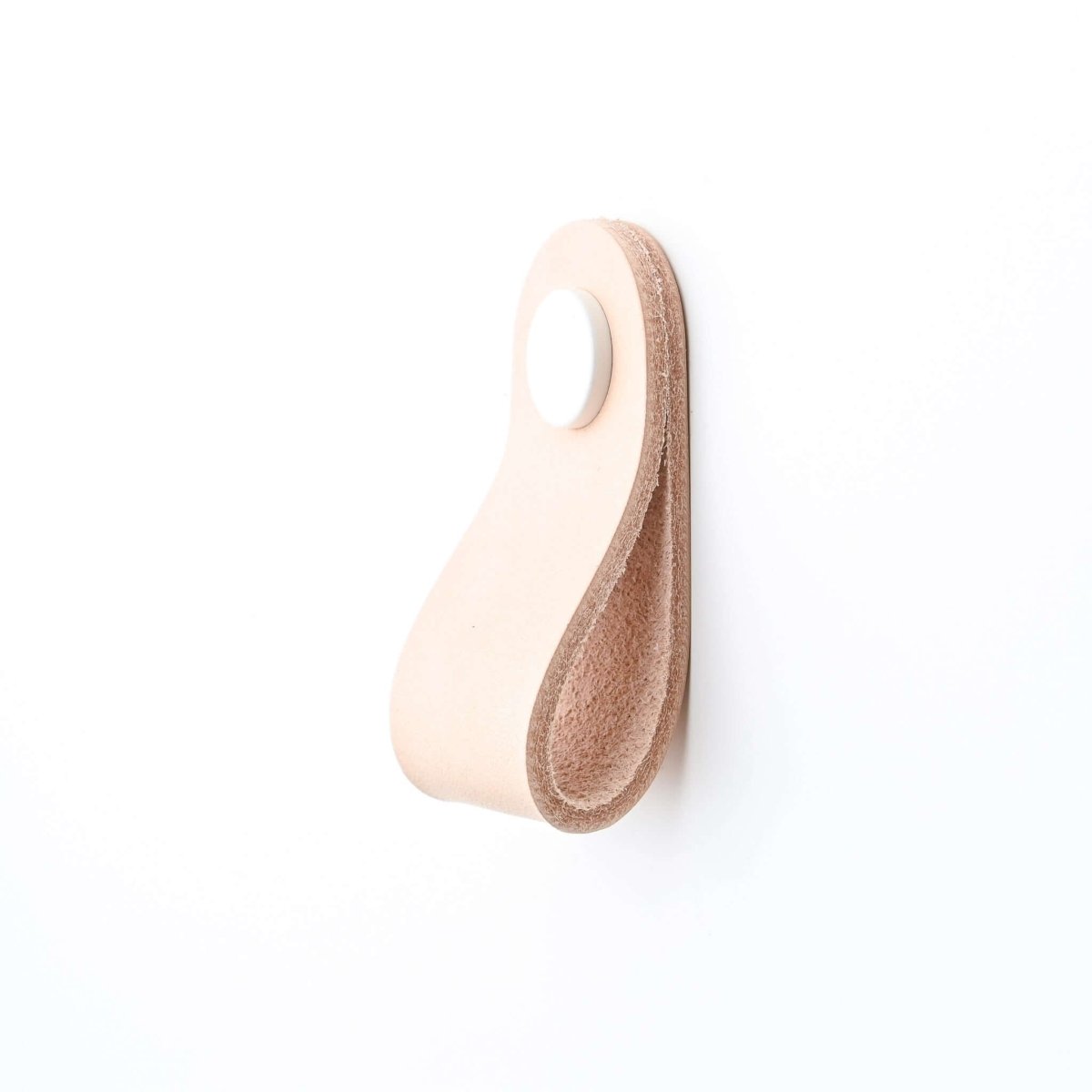 Leather drawer pulls