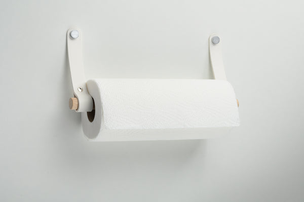 kitchen towel holder rd white