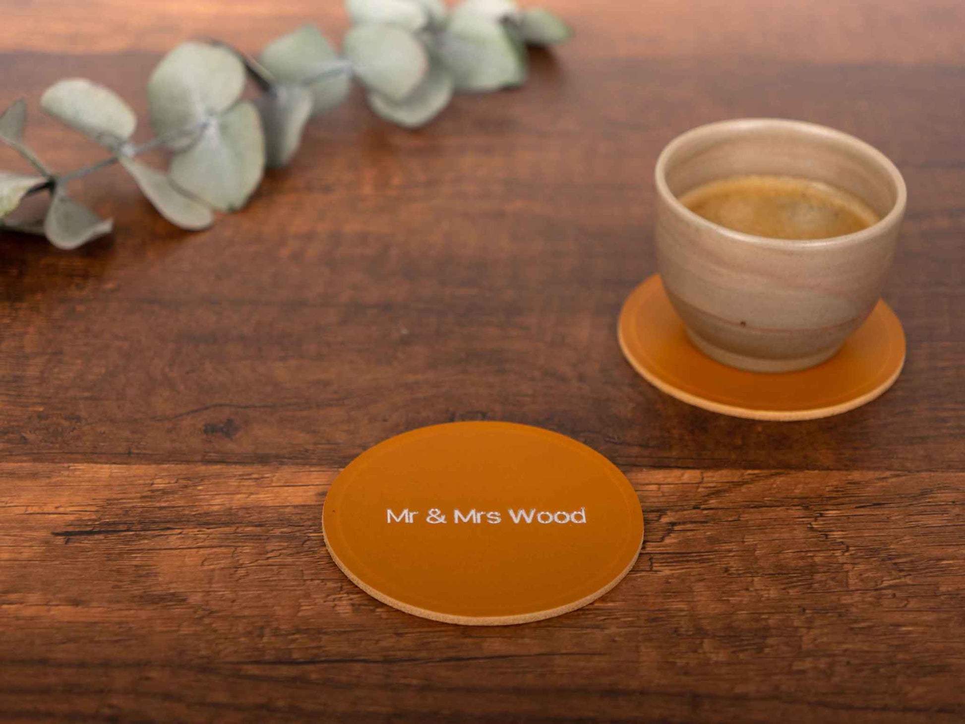 gepersonaliseerde leren onderzetter op een tafel