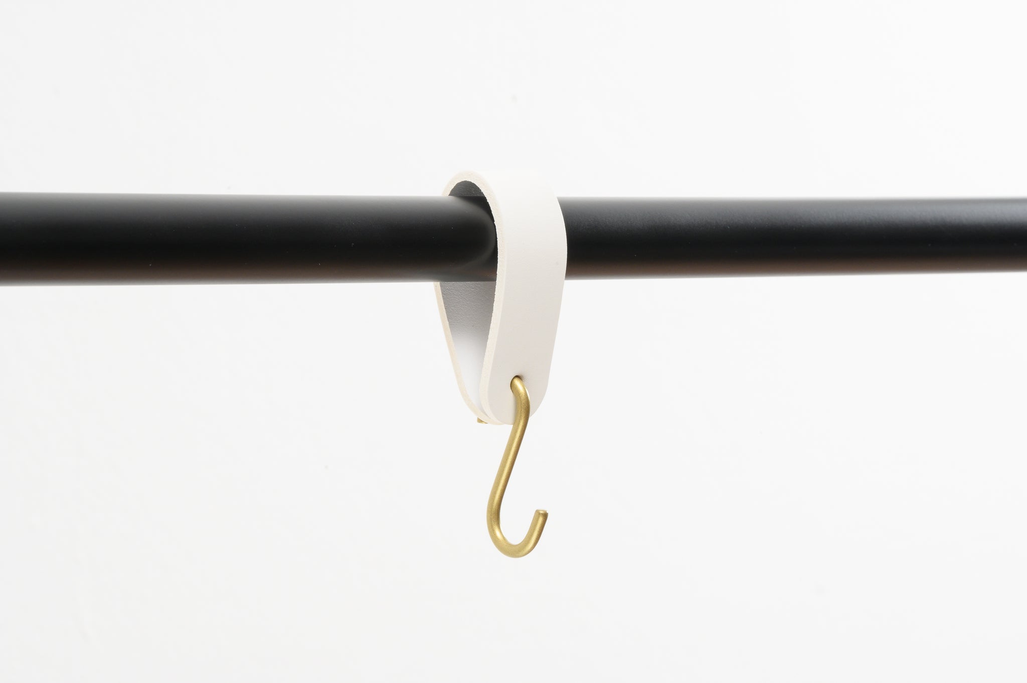 leather S-Hook, coat hook, wardrobe hook hanger