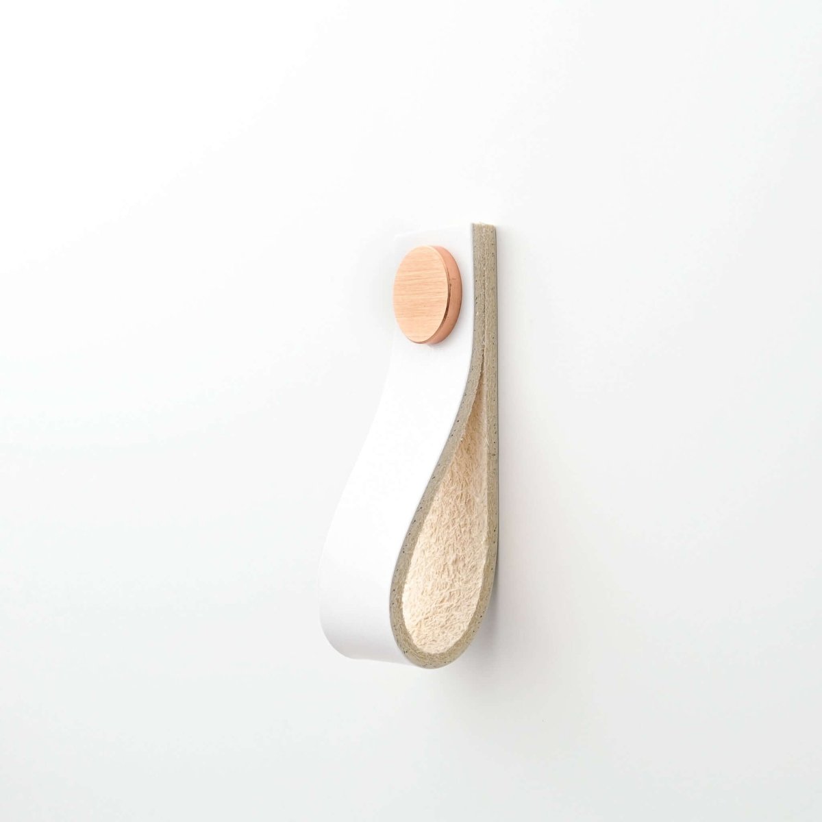 white leather drawer pulls 24 colors
