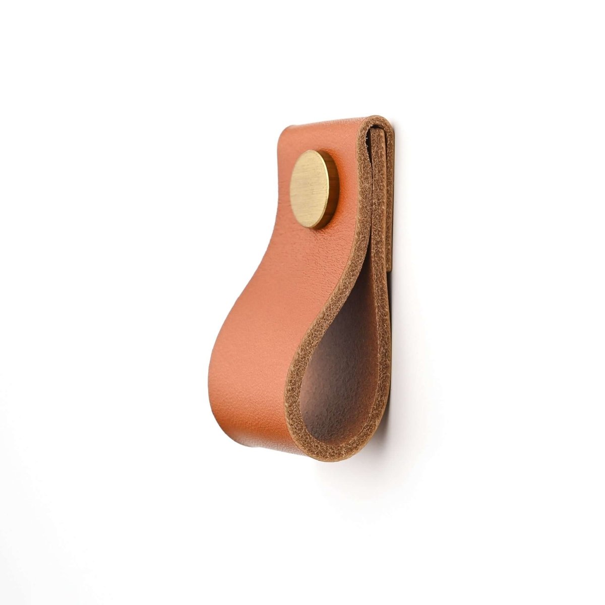 cognac wide leather drawer pulls, leather cabinet pulls, leather pulls, Ledergriffe, poignees cuir