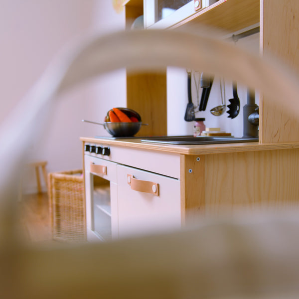 Ikea Duktig joue des poignées de tiroir en cuir de cuisine - arrondies