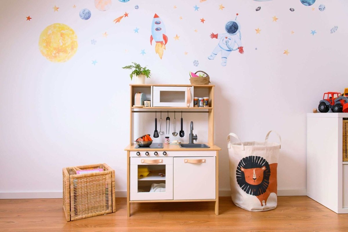 Ledergriffe für die Ikea Duktig Spielküche