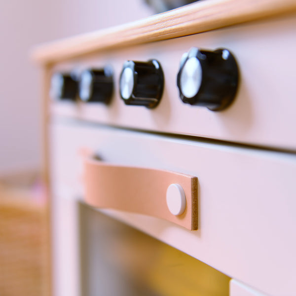 Ikea Duktig joue des poignées de tiroir en cuir de cuisine - carré