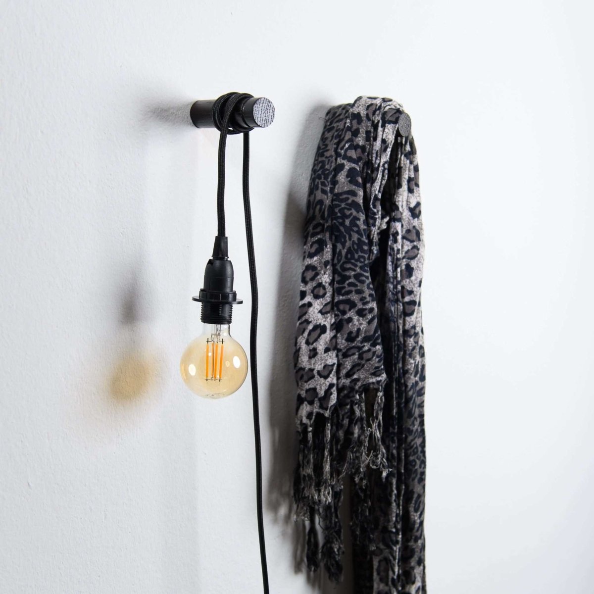 scarf wood wall hook