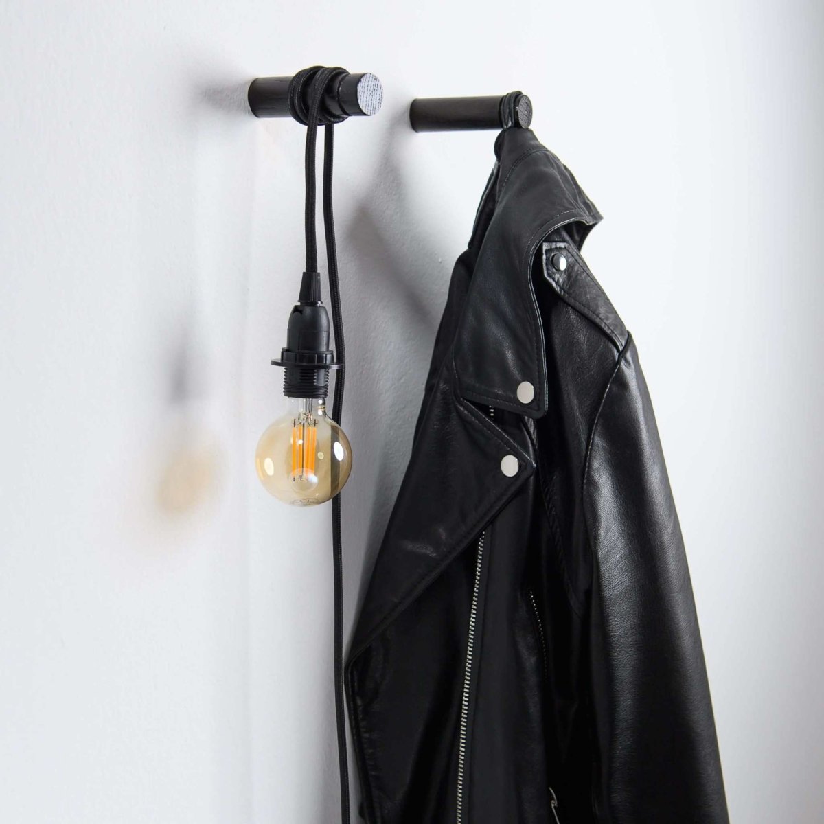 wood coat wall hook